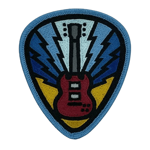 Guitar pick patch
